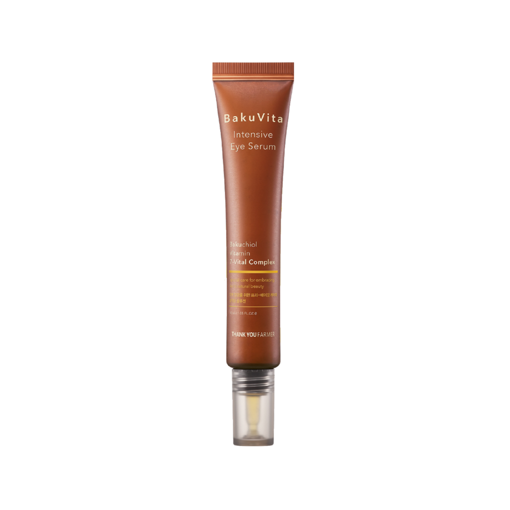 Сыворотка для зоны на вокруг глаз с бакучиолом и витаминами C и E THANK YOU FARMER BakuVita Intensive Eye Serum, 30 мл