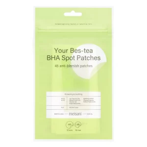 <span class="custom_title_one">YOUR BES-TEA BHA SPOT PATCHES</span><span class="custom_title_two">Патчі проти висипань з чайним деревом та саліциловою кислотою, 45 шт</span>