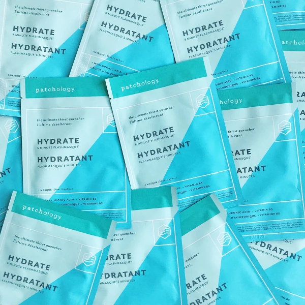 Увлажняющая маска Patchology FlashMasque® Hydrate 5 Minute Sheet Mask, 2 шт
