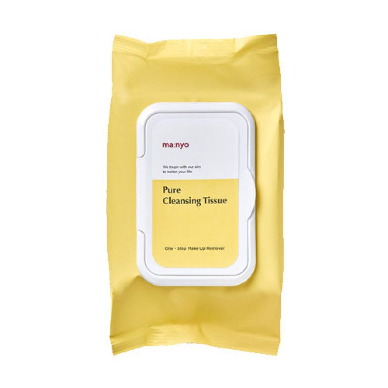 Салфетки очищающие для снятия макияжа Manyo Pure Cleaning Tissue, 80 штѵ