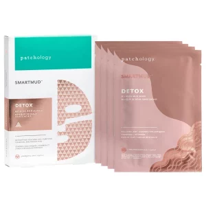 Маска Детокс Patchology No Mess Mud Detox Sheet Mask, 4 шт