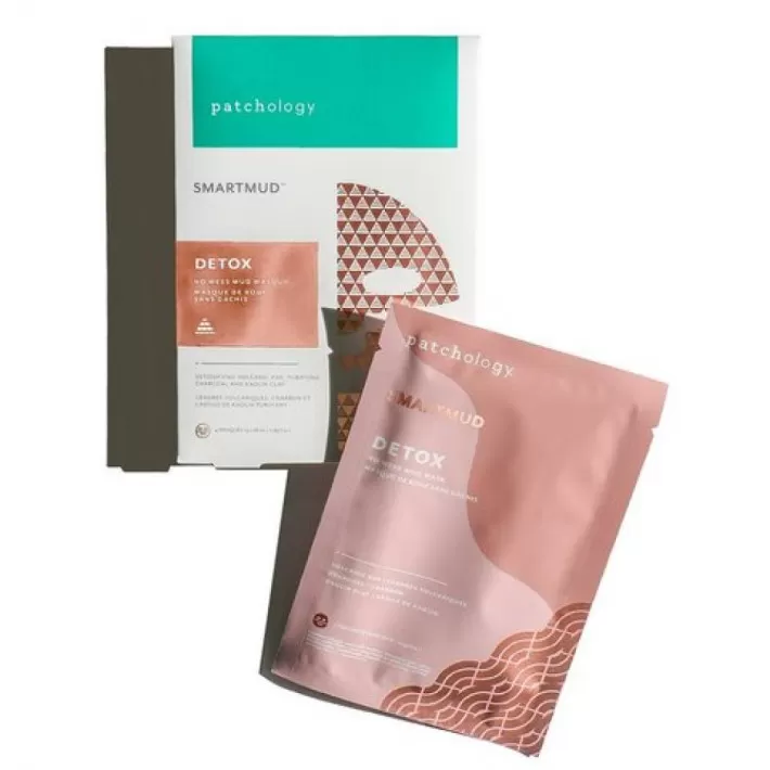 Маска Детокс Patchology No Mess Mud Detox Sheet Mask, 4 шт