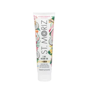 Бронзатор з легким ефектом засмаги St Moriz Shimmer 1 Day Tan Coconut Paradise, 150 мл