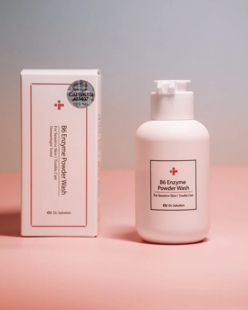 Энзимная пудра с пиридоксином и каламином Cuskin Dr.Solution B6 Enzyme Powder Wash, 55 г