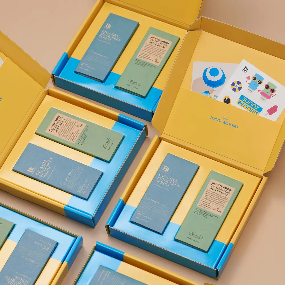 Набір сонцезахисних засобів Benton Sunny Bennies Beauty Box, 2 в 1