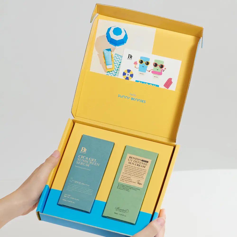 Набір сонцезахисних засобів Benton Sunny Bennies Beauty Box, 2 в 1