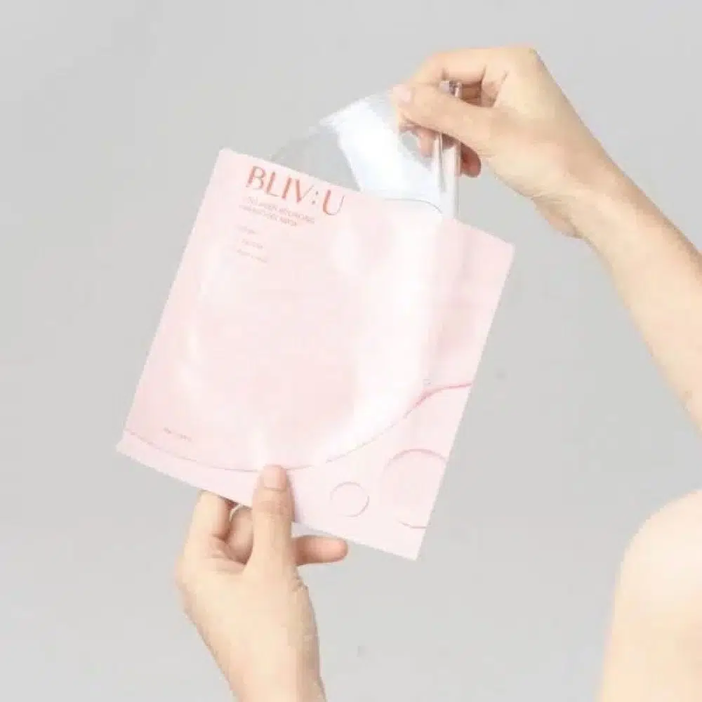 Гелева маска з колагеном Bliv:U Collagen Bouncing Firming Gel Mask 28 г.