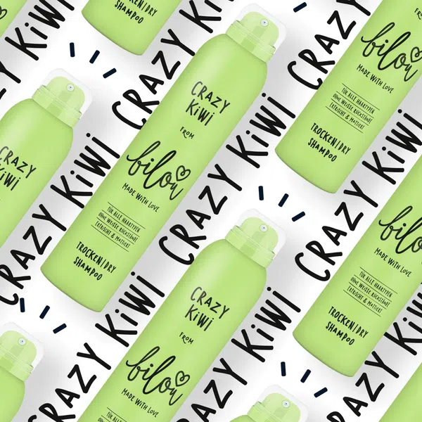 Сухой шампунь Bilou Crazy Kiwi, 200 мл