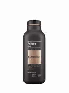 Шампунь для відновлення кольору сивого волосся Dr.FORHAIR Folligen Black Shampoo, 300 мл