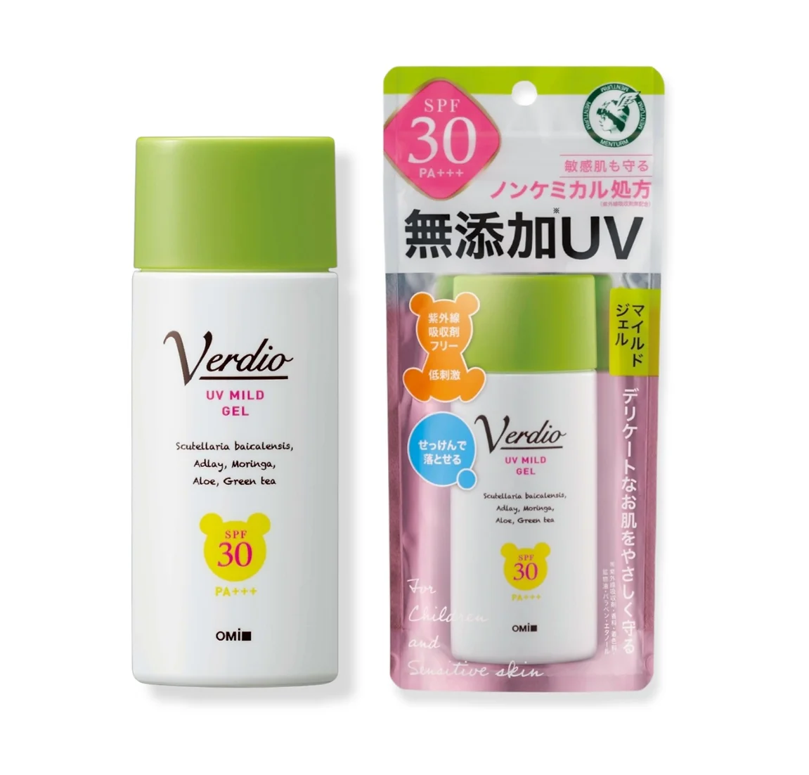 SPF30+ UV MILD<br>Санскрін-гель для дітей та дорослих для чутливої шкіри, 80 мл