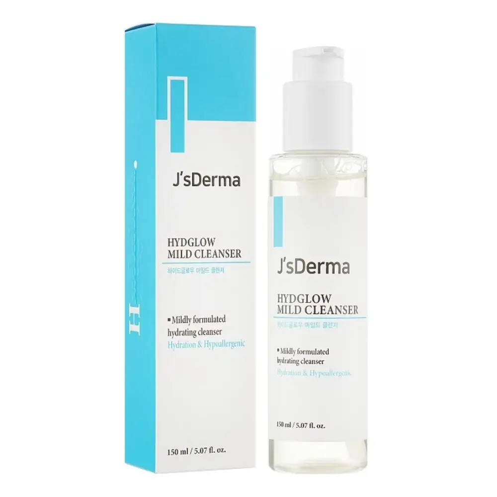 Гель для м’якого очищення шкіри JsDerma Hydglow Mild Cleanser, 150 мл
