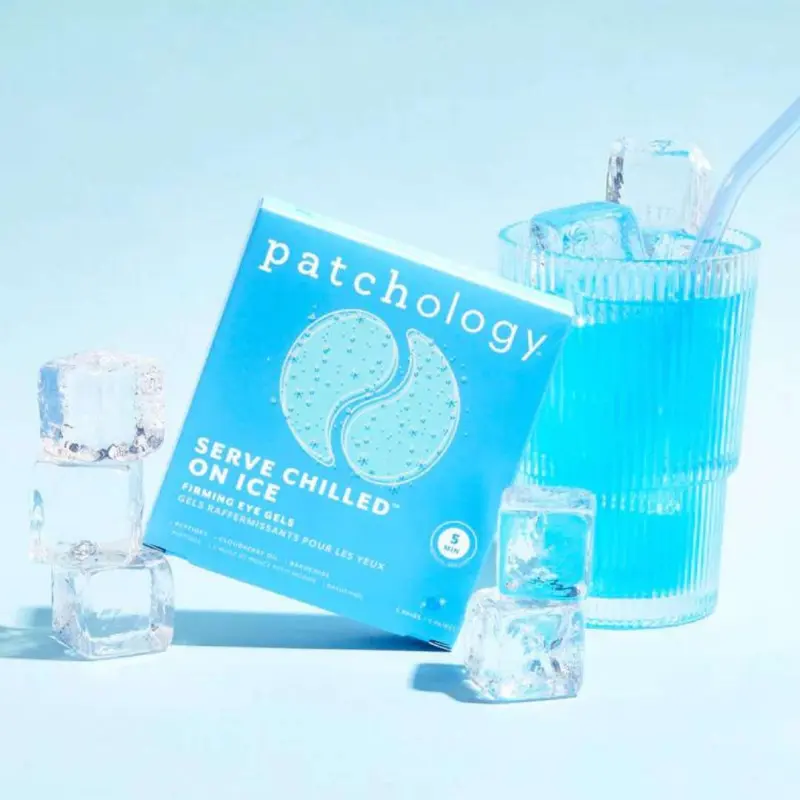 Охолоджуючі та зміцнюючі патчі Patchology Serve Chilled Iced Eye Gels