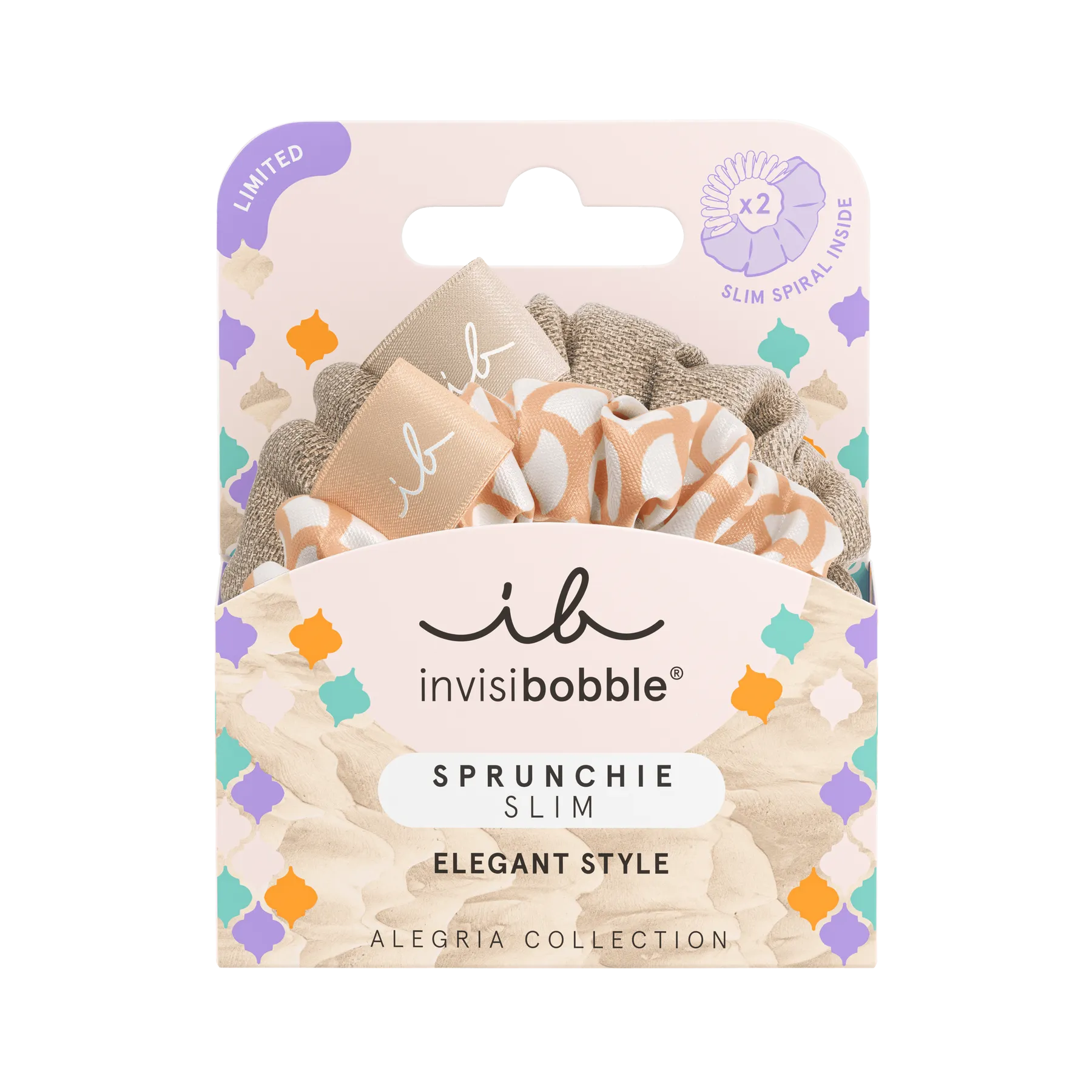 Резинка-браслет для волосся invisibobble SPRUNCHIE SLIM - Alegria Rooting for You