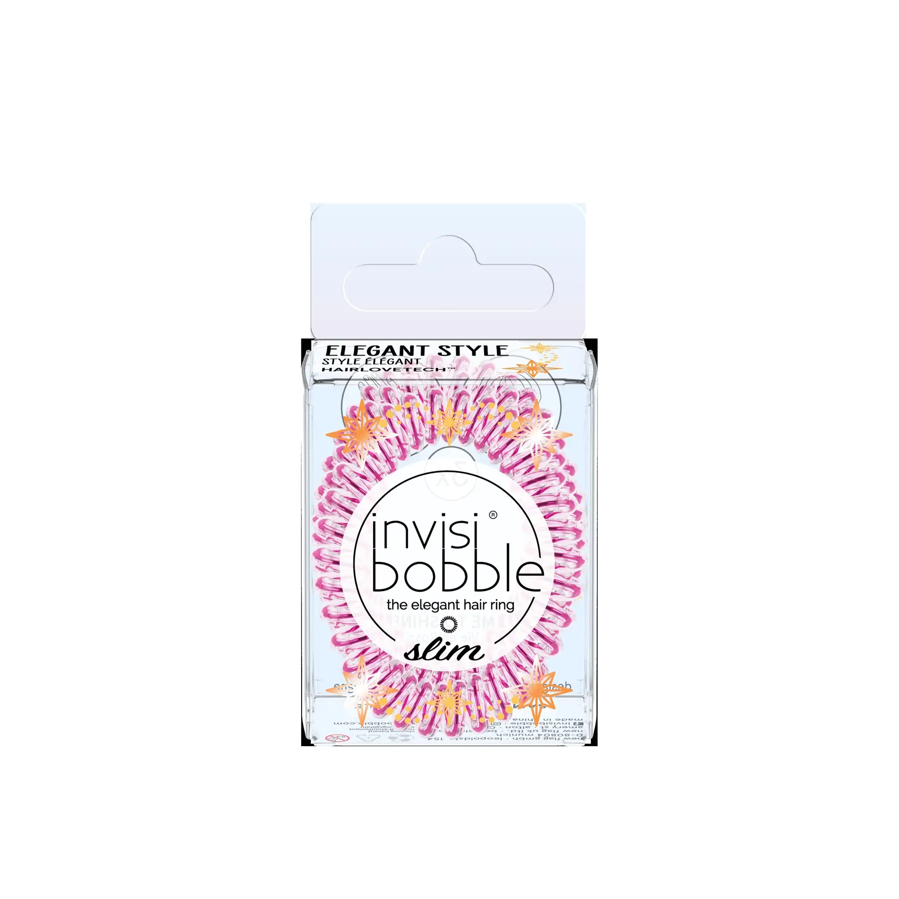 SLIM TIME TO SHINE LA VIE EN ROSE<br>Резинка-браслет для волосся