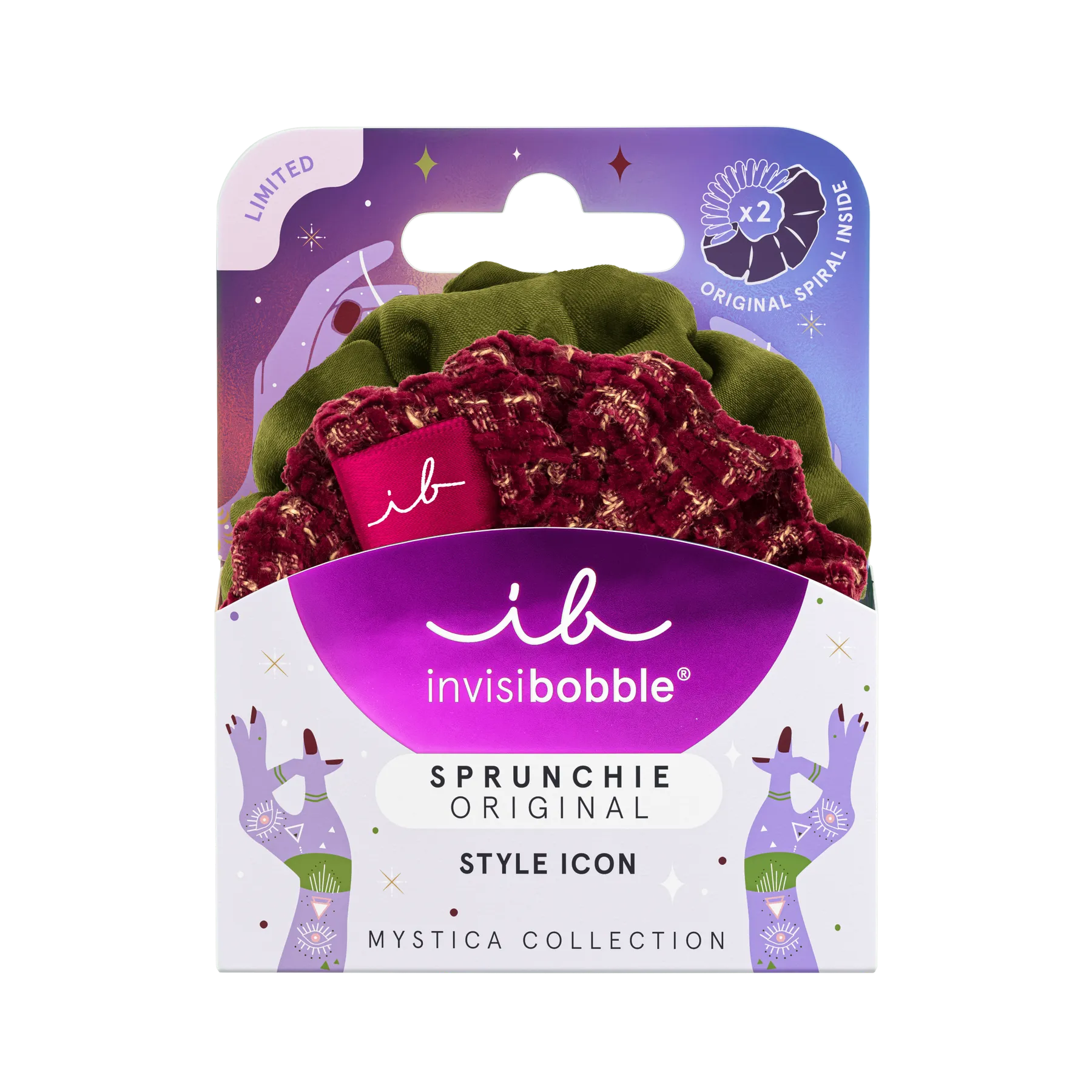 Резинка-браслет для волос invisibobble SPRUNCHIE Mystica Merry for Love
