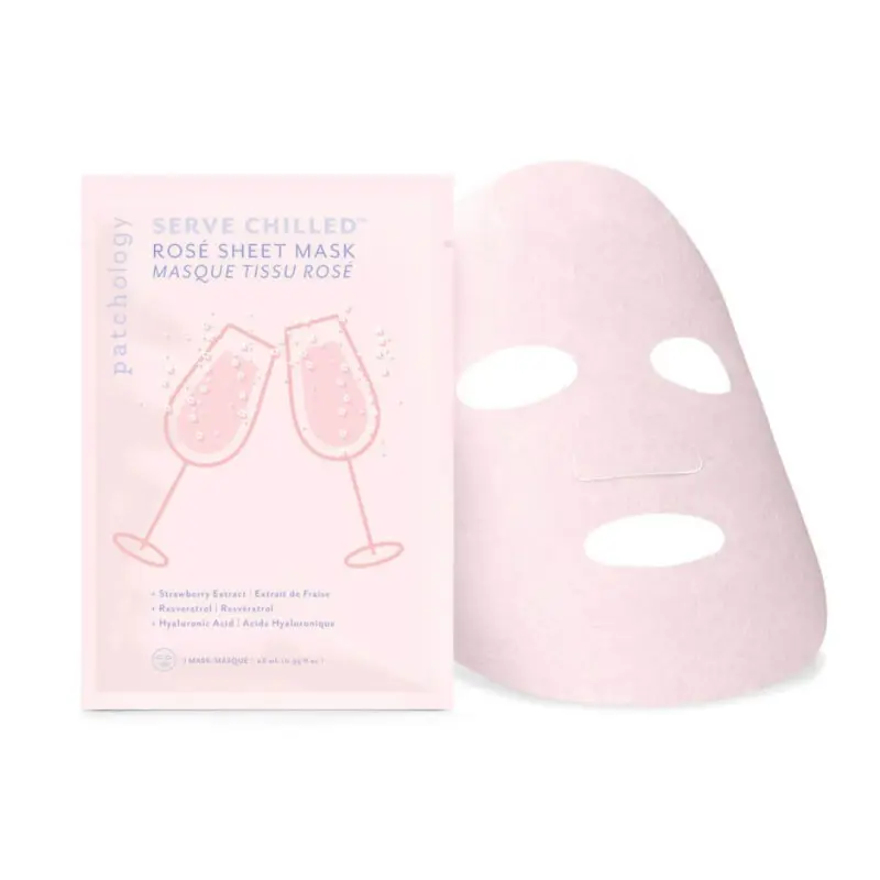 Освіжаюча маска з екстрактом троянди Patchology Serve Chilled Rose Sheet Mask (2 шт)