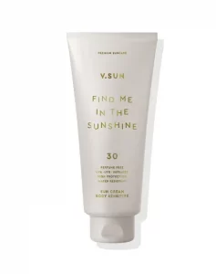 Сонцезахисний крем для тіла V.SUN sun cream body SPF 30 Perfume Free, 200 мл