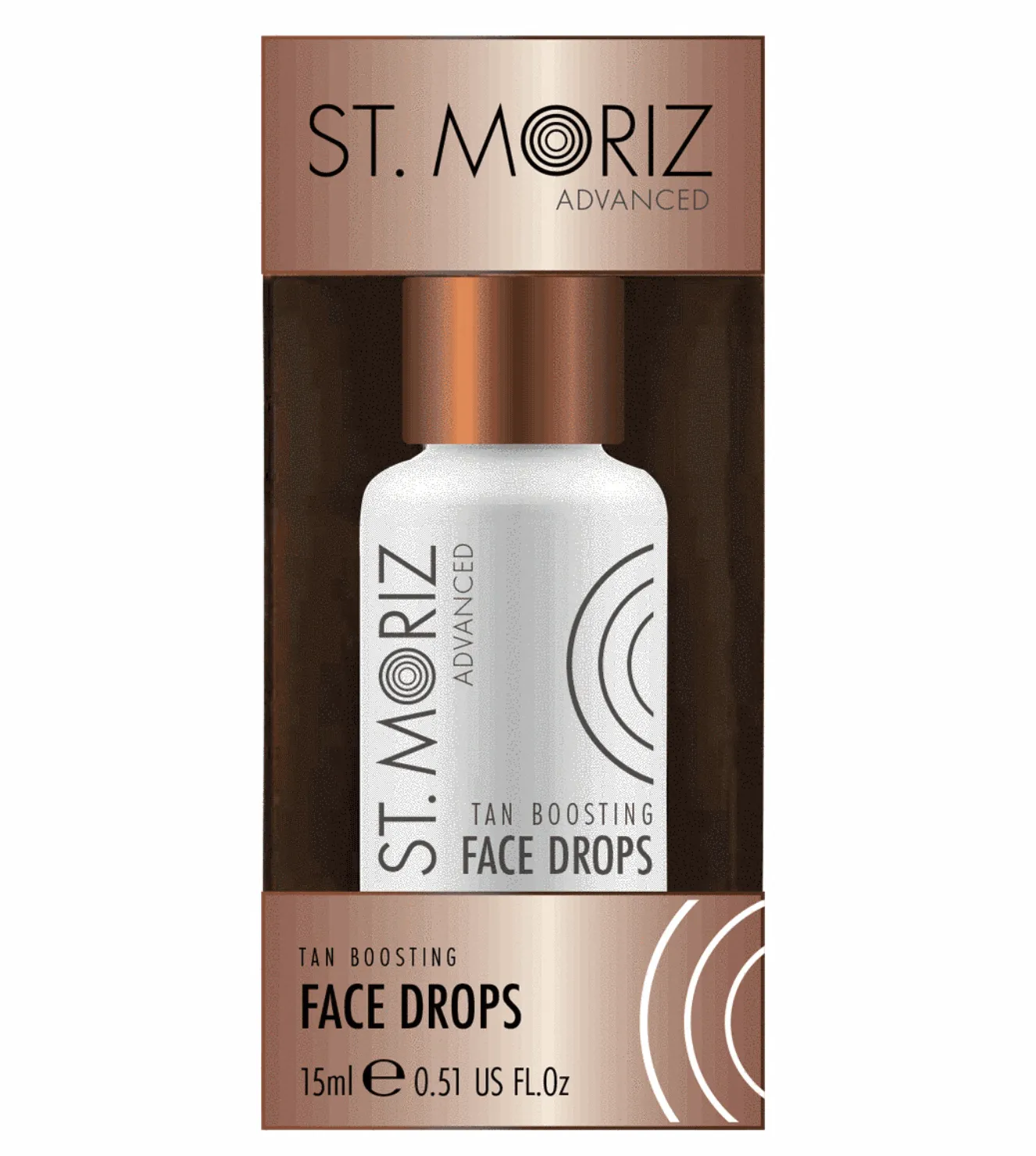 Сыворотка-автобронзат для лица St Moriz Advanced tan boosting facial serum 15 мл