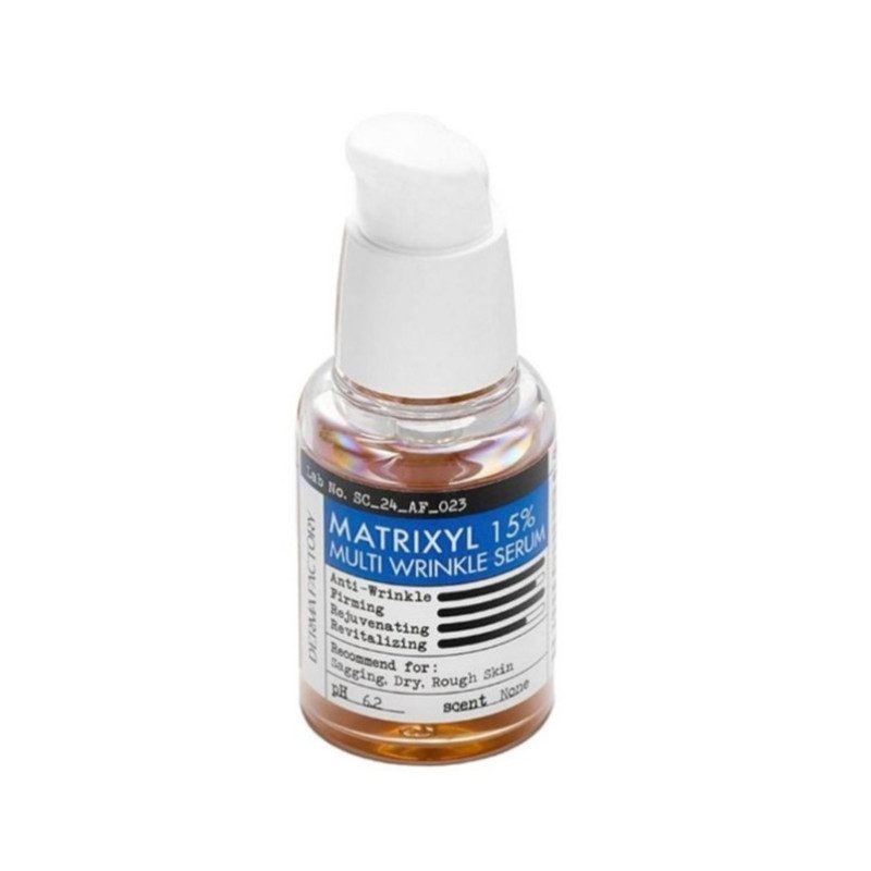 Интенсивная пептидная лифтинг Derma factory Matrixyl 15% Multi Wrinkle Serum
