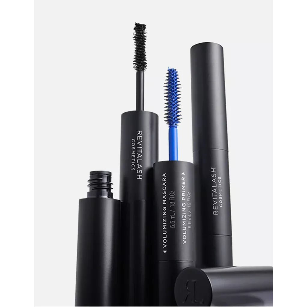 Праймер для ресниц и гипоаллергенная тушь Revitalash double ended volume set