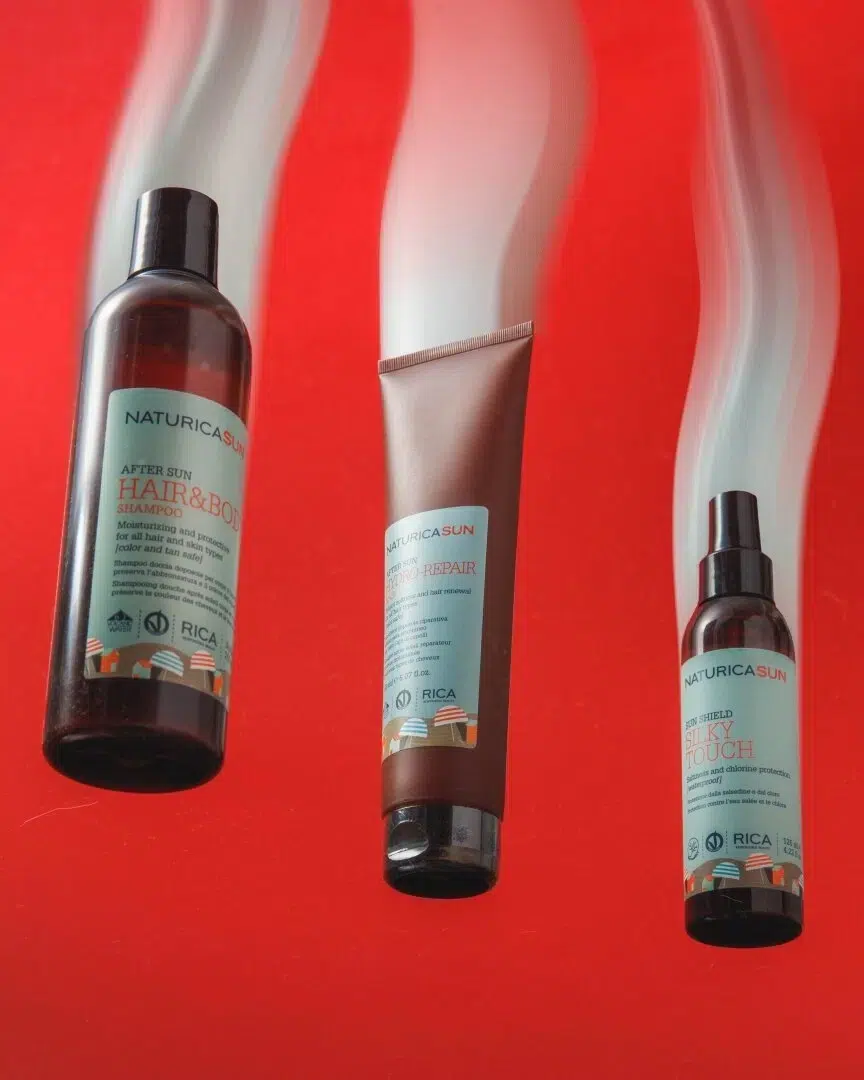 Набір повнорозмірів для захисту волосся від сонця RICA Kit Sun Product