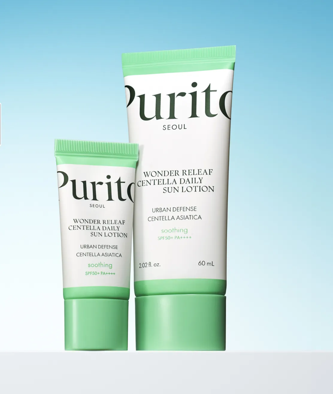 Сонцезахисний лосьйон з центеллою Purito Seoul Wonder Releaf Centella Daily Sun Lotion