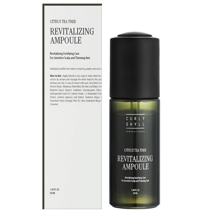 Ревіталізуюча ампула для волосся CURLYSHYLL Revitalizing Ampoule, 50 мл