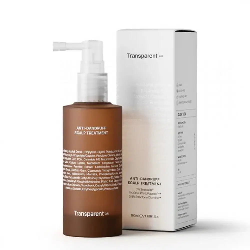 Лікування шкіри голови проти лупи TRANSPARENT-LAB ANTI-DANDRUFF SCALP TREATMENT 50 мл