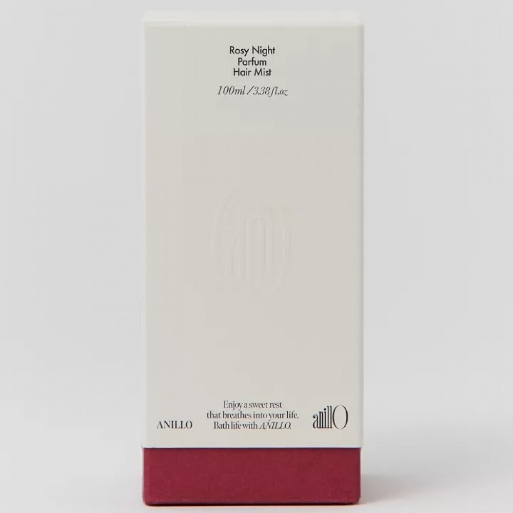 Парфюмированный мист для волос Anillo Rosy Night Parfum Hair Mist, 100 мл