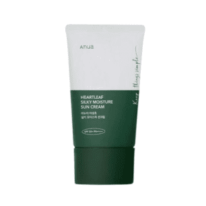 HEARTLEAF SILKY MOISTURE SUNSCREEN SPF 50+ PA++++Сонцезахисний крем для чутливої шкіри, 50мл HEARTLEAF SILKY MOISTURE SUNSCREEN SPF 50+ PA++++Сонцезахисний крем для чутливої шкіри, 50мл