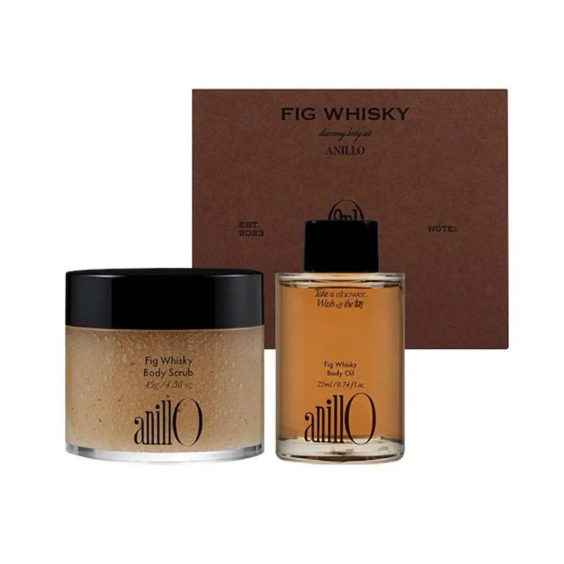 Набор для тела Anillo Fig Whisky Discovery Body Set
