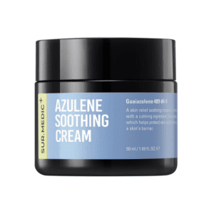 <span class="custom_title_one">SUR.MEDIC+ AZULENE SOOTHING CREAM</span><span class="custom_title_two">Заспокійливий крем з азуленом, 50 мл</span>