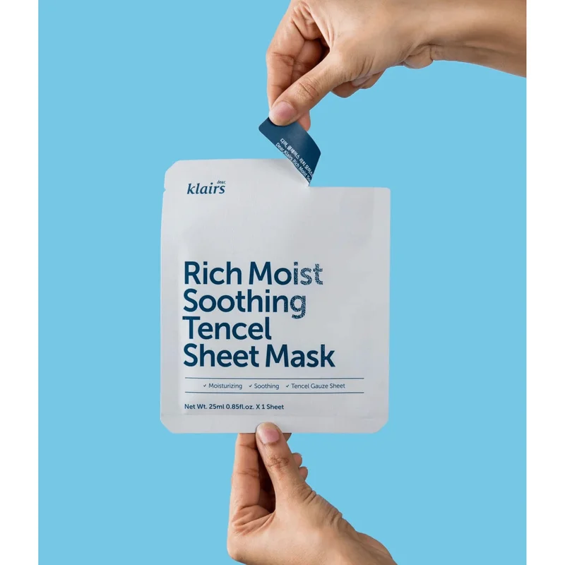 Тканева маска Dear Klairs Rich Moist Soothing Tencel Sheet Mask, 25 мл