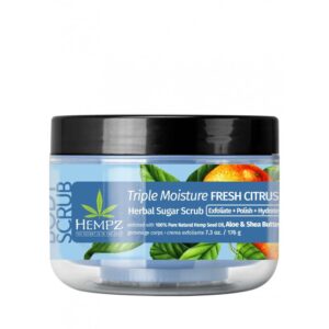 <span class="custom_title_one">TRIPLE MOISTURE FRESH CITRUS HERBAL SUGAR SCRUB</span><span class="custom_title_two">Скраб цукровий Потрійне зволоження</span>