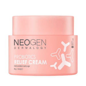 <span class="custom_title_one">DERMALOGY PROBIOTICS RELIEF CREAM</span><span class="custom_title_two">Зволожуючий крем з пробіотиками для зміцнення та відновлення шкіри, 50г</span>