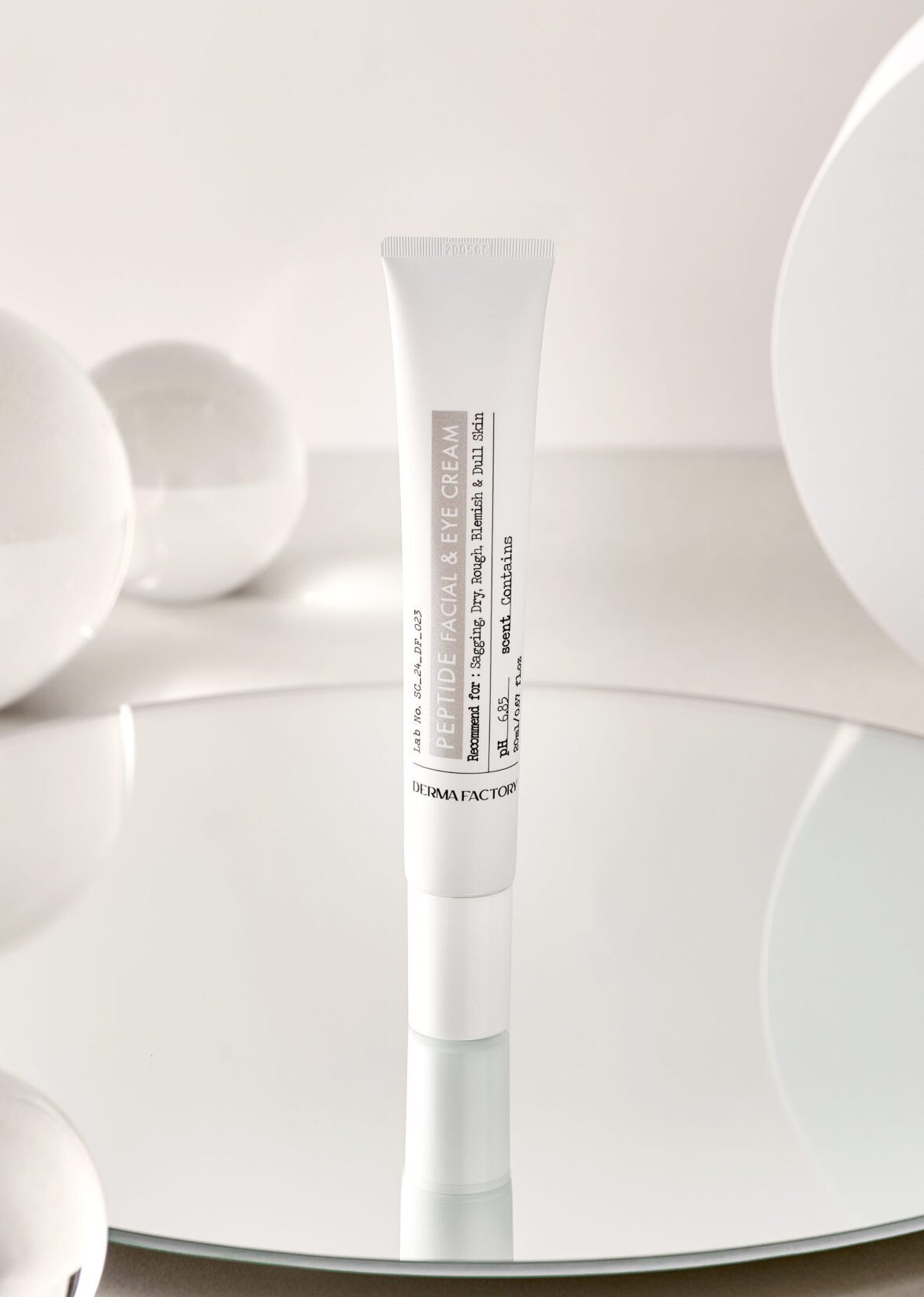 Пептидний крем для очей та обличчя Derma Factory Peptide Facial and Eye Cream, 20 мл