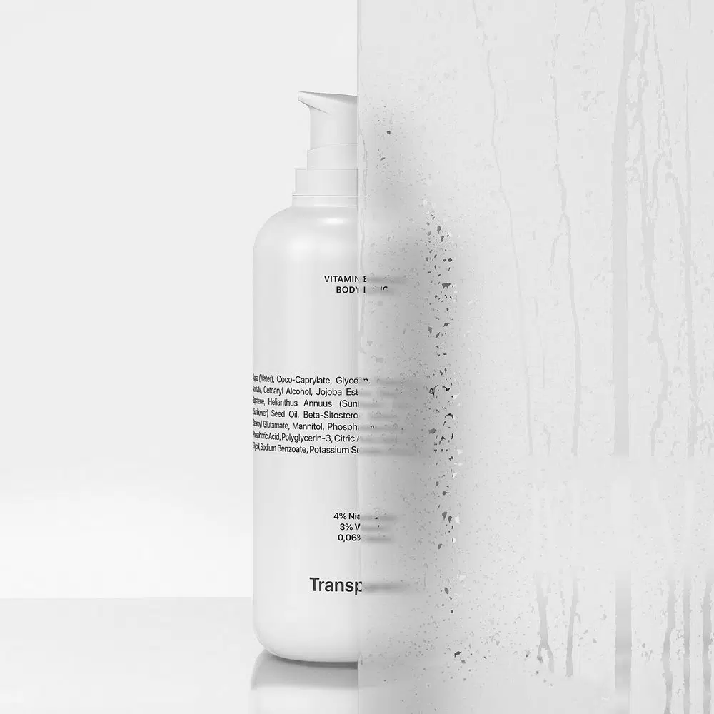 Збагачений вітамінами лосьйон для тіла TRANSPARENT-LAB VITAMIN ENRICHED BODY LOTION, 400 мл