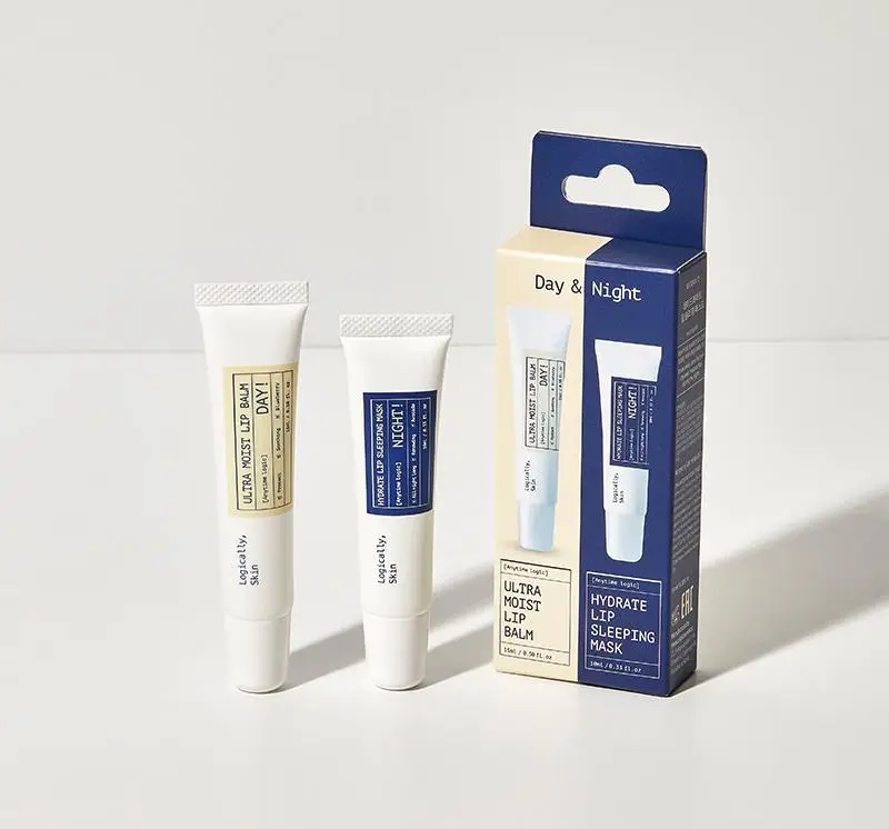 Набір засобів по догляду за губами Logically, Skin Day and Night Lip Care Duo