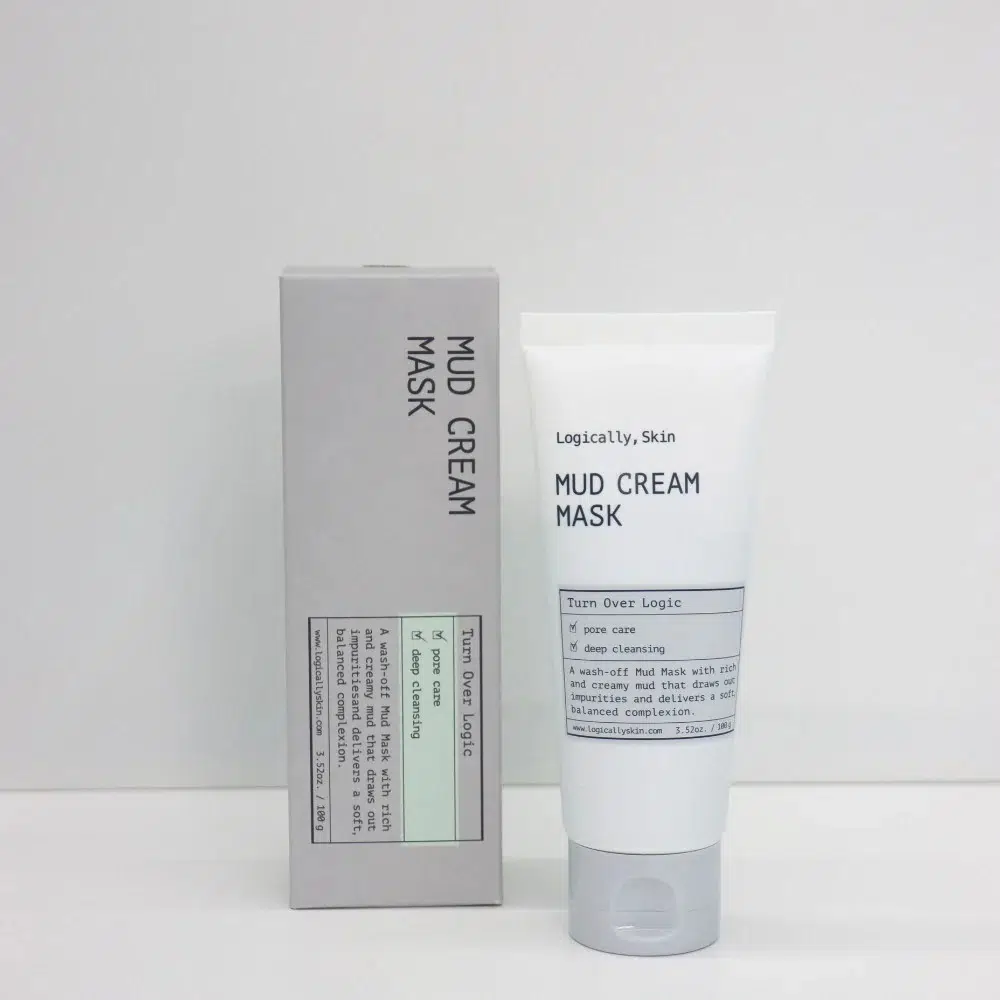 Крем-маска для глибокого очищення пор Logically Skin Mud Cream Mask, 100 г