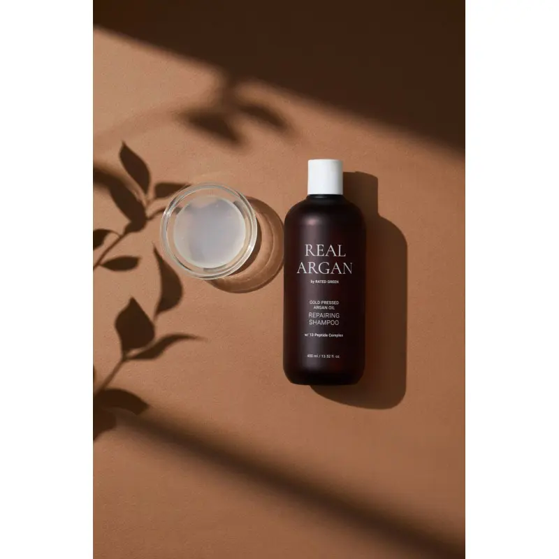 Відновлюючий шампунь з аргановим маслом RATED GREEN Real Argan Repairing Shampoo