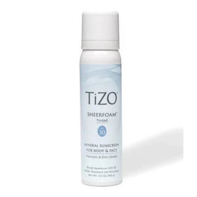 SHEERFOAM BODY AND FACE TINTED SPF 30<br>Минеральная солнцезащитная пенка для лица и тела тонирующая, 100 г до 11.2025