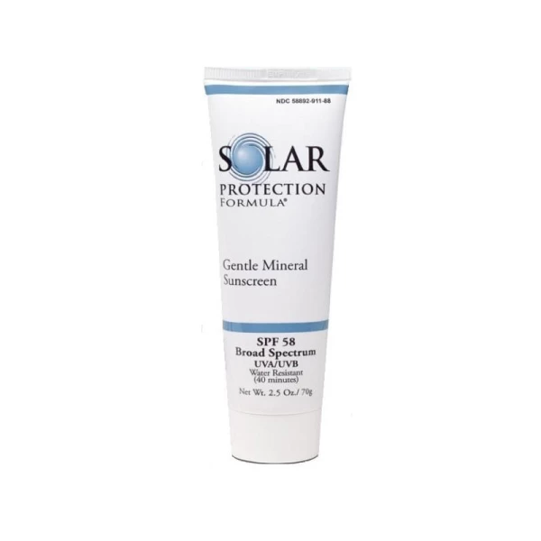 SOLAR PROTECTION FORMULA SPF 58<br>Солнцезащитный минеральный крем для чувствительной кожи без оттенка, 70 г
