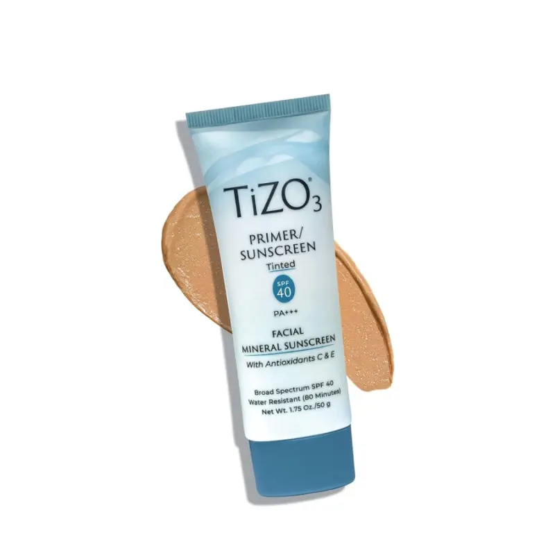 Крем солнцезащитный/праймер с оттенком TiZO3 Facial Primer/Sunscreen Tinted SPF 40 PA+++