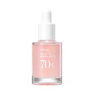 PEACH 70% NIACINAMIDE SERUMЗволожуюча матуюча сироватка з екстрактом персика та ніацинамідом, 30 мл PEACH 70% NIACINAMIDE SERUMЗволожуюча матуюча сироватка з екстрактом персика та ніацинамідом, 30 мл