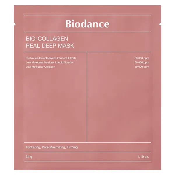 Колагенова гідрогелева маска для глибокого зволоження Biodance Bio-Collagen Real Deep Mask, 34 г