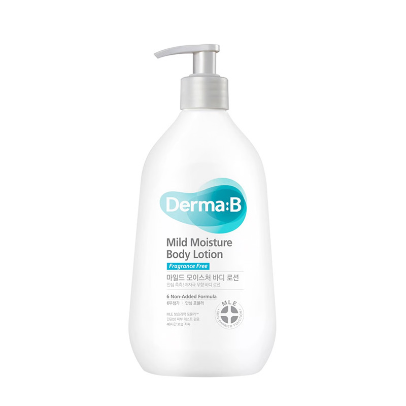 Лосьон для тела увлажняющий Derma:B Mild Moisture Body Lotion, 400 мл