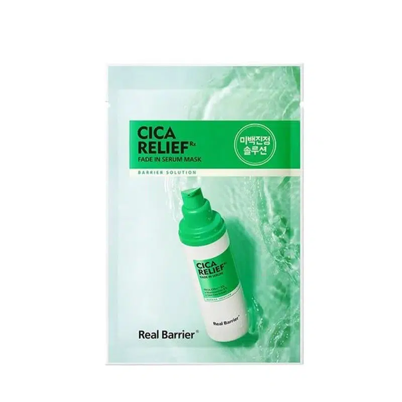 Маска тканева заспокійлива Real Barrier Cicarelief Rx Fade In Serum Mask 1 шт
