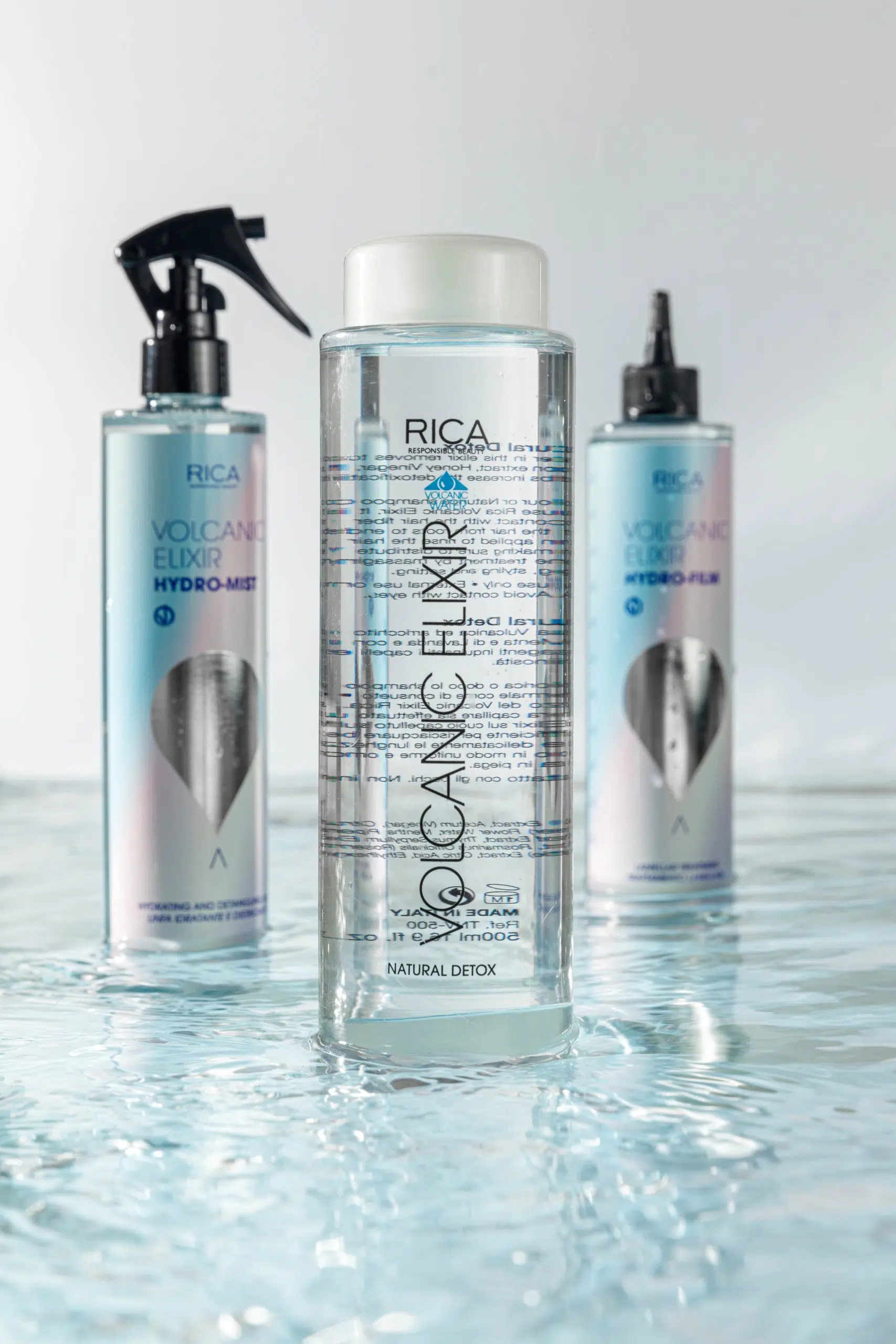 RICA VOLCANIC ELIXIR<br>Набір для відновлення та ламінування волосся