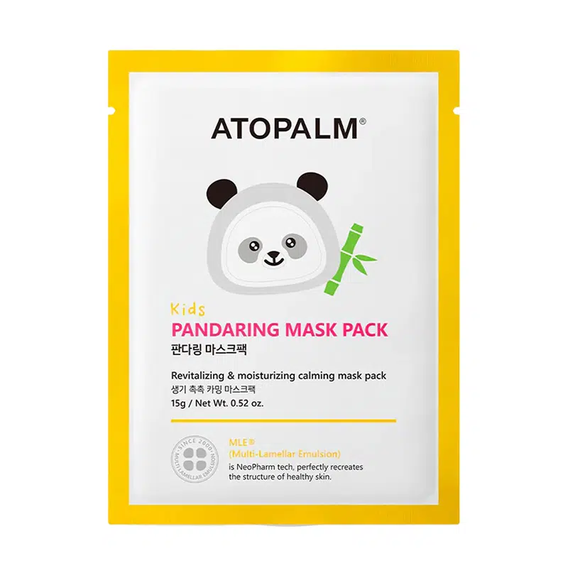 Маска тканевая успокаивающая для детей Atopalm Pandaring Mask Pack Kids
