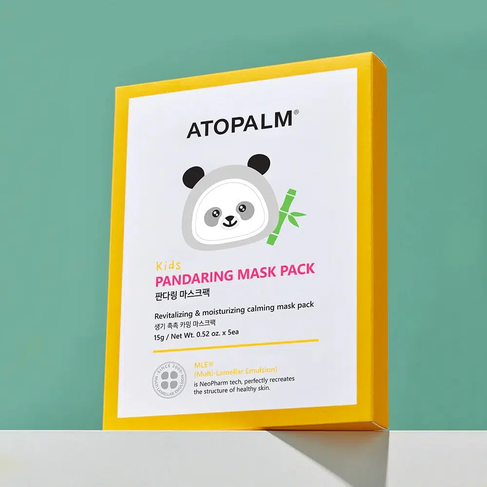 Маска тканинна заспокійлива для дітей Atopalm Pandaring Mask Pack Kids